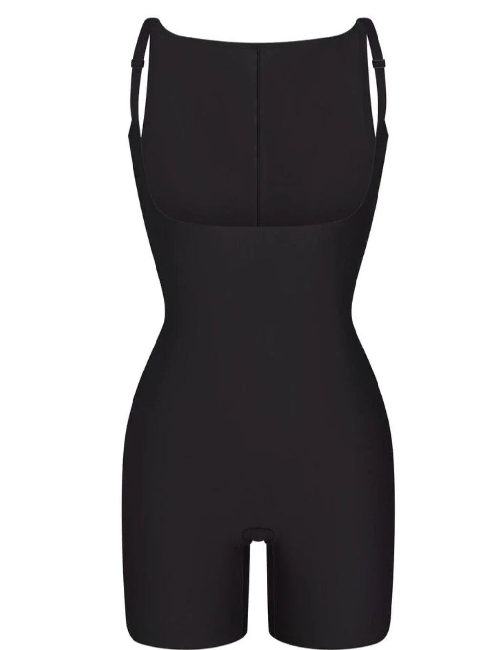 SKIMS BODY CORE SCULPT BACK SMOOTHING OPEN BUST MID THIGH BODYSUIT L